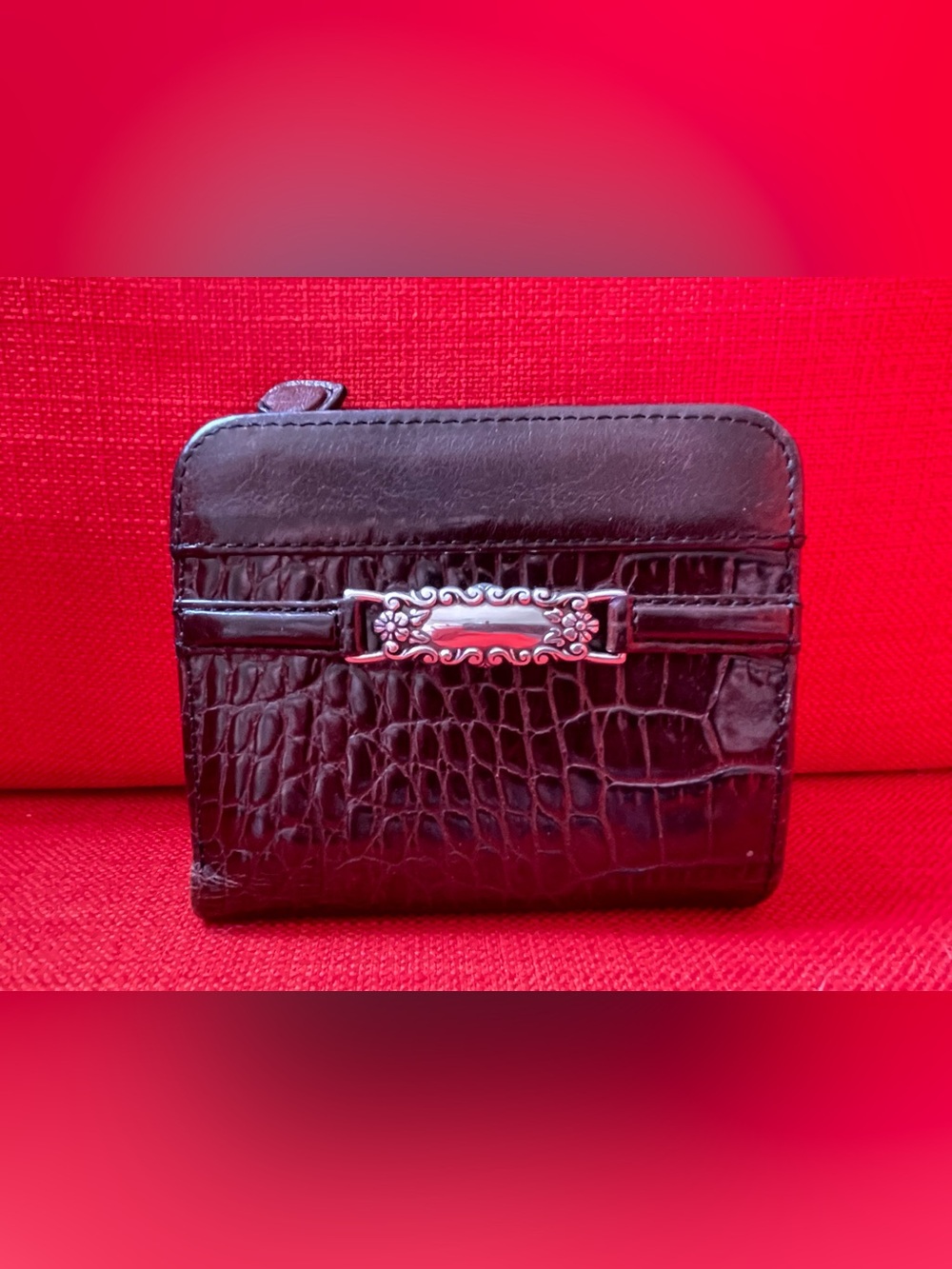 Brighton cowgirl chic western Boho croc-Embossed Women’s Wallet
